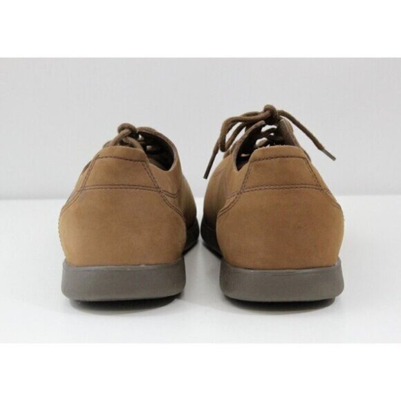 Crocs Men Shoes Venture Loafer Casual Lace Up Nubuck Leather Brown Size 10 - Picture 3 of 15